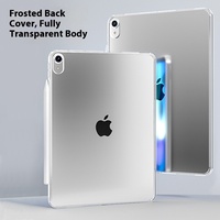 Étui transparent pour tablette en acrylique dur avec cadre en TPU pour iPad Air 5 Mini 6 10.9 pouces 10th 11th Gen Case Cover