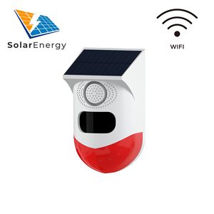 SLS خارجي واي فاي شمسي تحت الحمراء حركة مقاومة للماء IP65 ضد السرقة وهيئة الإنسان الحث USB شريط بلاستيكي - Product Image 1