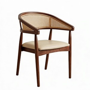 Muebles Comerciales para Restaurantes de Cocina Occidental y Japonesa, Sofás, Mesas y Sillas de Madera Sólida de Estilo Moderno - Product Image 4