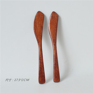 Juego portátil japonés de cuchara, tenedor, <span class=keywords><strong>cuchillo</strong></span> de madera, juego de cubiertos de tres piezas, vajilla de madera de regalo - Product Image 3