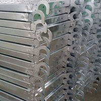 Planche de plateforme de chantier antidérapante en acier galvanisé Q235 avec garantie de 3 ans au prix fabricant