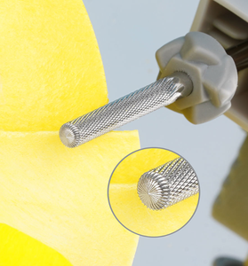 หัวเจียรเล็บ Nature Nail Buffer Bit 3XF แบบปลายมนพิเศษ เงิน ทังสเตนคาร์ไบด์ สำหรับทำเล็บ ขัดหนังกำพร้า ปลอดภัย - Product Image 4