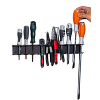Organisateur mural pour tournevis et pinces, support pour tournevis, support pour pinces en métal, organisateur d'outils utilitaires