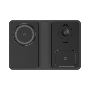 แบตเตอรี่สำรองแบบพกพาไร้สายแม่เหล็ก 2-in-1 ความจุ 10000mAh ชาร์จเร็ว พร้อมพอร์ต Type-C ใช้ได้กับ <span class=keywords><strong>iPhone</strong></span> และ Apple Watch - Product Image 2