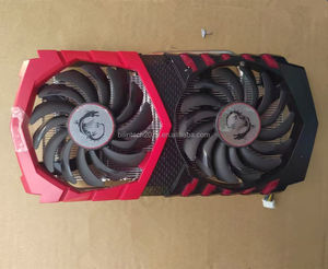 Utilisé pour MSI GeForce <span class=keywords><strong>RTX</strong></span> <span class=keywords><strong>1050</strong></span> Series PCD42 * 42 Carte graphique Dissipateur thermique Ventilateur de refroidissement sans carte PCB - Product Image 1