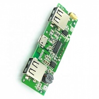LED double USB 5V 2.4A type-c/USB banque d'alimentation Mobile 18650 Module de charge batterie au Lithium carte de chargeur Circuit