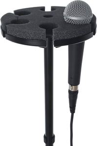 Miễn phí OEM chuyên nghiệp cầm tay <span class=keywords><strong>Microphone</strong></span> Bar chủ mic đứng kim loại 6 mic chủ 6 trong 1 với bọt kính chắn gió - Product Image 2