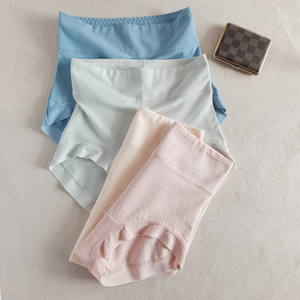 Sous-vêtements de grande taille pour femmes rondes, en coton à fibres longues de haute qualité, taille haute, effet liftant des fesses, sans trace, respirant - Product Image 3