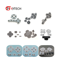 Plaquettes/Coussinets de Commande SYYTECH en Caoutchouc de Silicone Conducteur pour Manettes PS2 PS3 PS4 PS5 NS Switch Xbox One Accessoires de Jeu