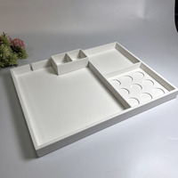 Plateau de rangement et de service multifonctionnel pour hôtel et bureau, design de luxe, fabrication sur mesure, nouveau style