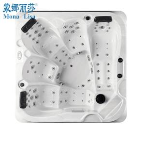 <span class=keywords><strong>2025</strong></span> nuova vasca da massaggio luci LED e sterilizzazione ozono acrilico idromassaggio per giardino e parte vasca idromassaggio Spa all'aperto - Product Image 1