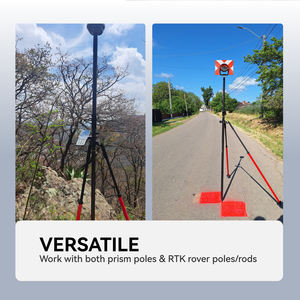 SingularXYZ Récepteur GNSS Bipod Pieds en caoutchouc antidérapants Stable Léger Arpentage Bipod Grip sur herbe et sol rocheux - Product Image 4