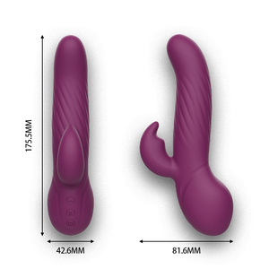 ดิ๊กโด้สั่นสะเทือน ของเล่นทางเพศ ของเล่นผู้ใหญ่ ดิลโด้เหมือนจริง 10 ระดับการสั่นสะเทือน พร้อมระบบทำความร้อน กระตุ้นจุดจี ช่องคลอด ทวารหนัก ซิลิโคน ดิลโด้แบบมีจุกดูด - Product Image 2