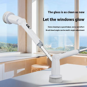 Cepillo de Limpieza Eléctrico Portátil 8 en 1, 80W, Cepillo Giratorio Mágico para Uso Doméstico, Brosse De Nettoyage Electrique - Product Image 3