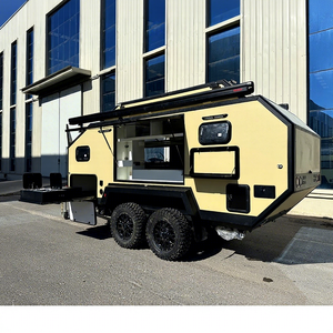 Caravana <span class=keywords><strong>Camper</strong></span> <span class=keywords><strong>Van</strong></span>, Remolque 4x4, Mini Caravana con Espacio para Dormir en el Interior - Product Image 1