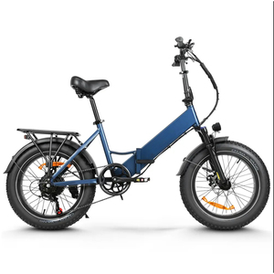 Bicicleta Eléctrica Plegable de 20 Pulgadas con Llantas Gruesas, 500w, Urbana, Precio Económico, Cuadro en S - Product Image 5