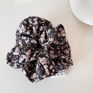 Élastiques à cheveux en gros, très élastiques, à motif floral, pour filles, pour queues de cheval hautes, style international - Product Image 6