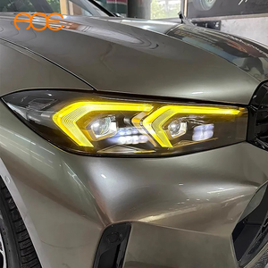 Para <span class=keywords><strong>BMW</strong></span> 3 Series <span class=keywords><strong>2023</strong></span> 2024 G20 G28 faro láser CSL módulo DRL amarillo con disipadores de calor de aluminio - Product Image 2