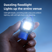 Nouvelle lampe latérale super lumineuse mini 800 lumens, torche LED de poche avec COB latéral, lampe torche EDC pour le camping et la randonnée