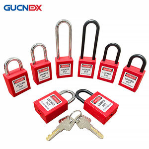 Gucnex g38s an toàn padlocks khóa nhỏ <span class=keywords><strong>tag</strong></span> điện ngành công nghiệp chính & kết hợp hoạt động 38mm thép xiềng xích - Product Image 5