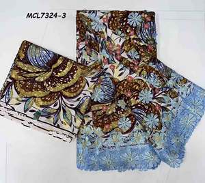 Di alta qualità Ankara africano Glitter tessuto di cera con strass stile Sexy per il disegno di cucito e vestito delle donne - Product Image 6