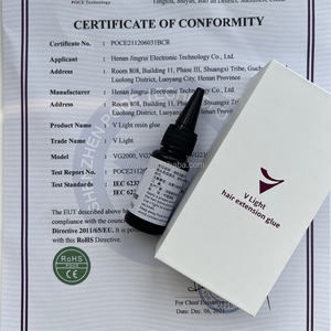 2024 Ultrasone High-Tech Mini Tip Haarverlengingsmachine Nieuwe V-Licht Metaal Haarverlengingslijm Gebruikt - Product Image 3