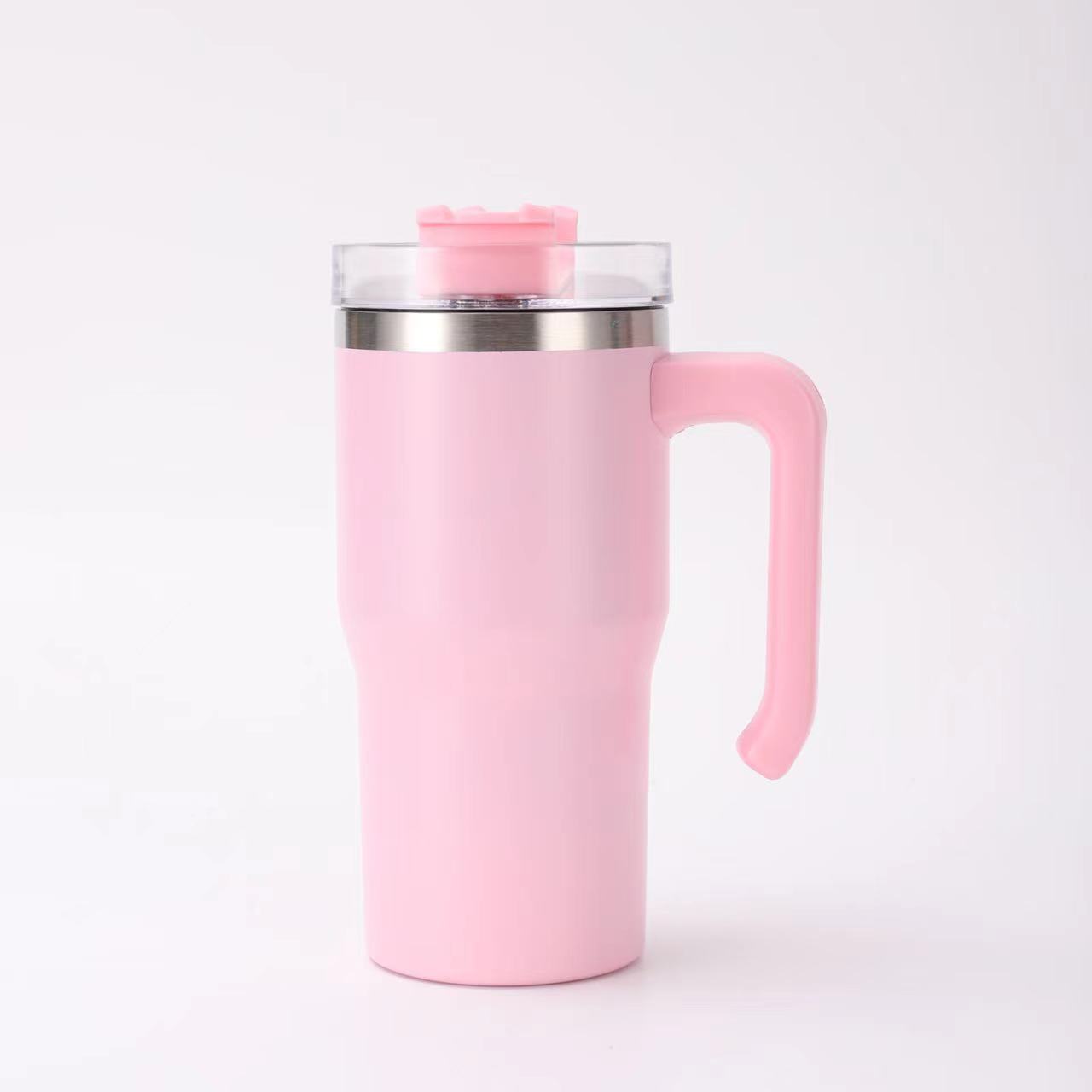 Double-Walled 20oz Kids Tumbler with Handle Candy Color Insulated Coffee Mug  for Back to School| Alibaba.com