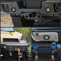 Projecteur de travail LED encastré super lumineux à faisceau combiné de 4,8 pouces pour camions tout-terrain