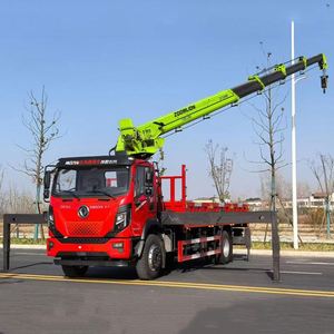 Camión grúa de carga Dongfeng 4X2 con pluma telescópica de 8 toneladas para trasplante de plántulas y operaciones de ingeniería rural - Product Image 2
