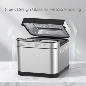 SHINECHEF OEM&ODM Máquina para Hacer <span class=keywords><strong>Pan</strong></span> Eléctrica Multifuncional Totalmente Automática con Carcasa de Acero Inoxidable, Diseño Compacto para Uso Doméstico - Product Image 1