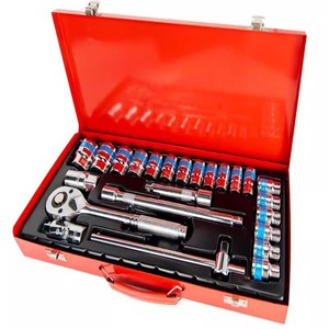 Juego de Llaves de Trinquete Multifuncionales, Kit de Herramientas Mecánicas para Reparación de Automóviles - Product Image 1