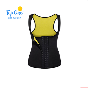 Corsé moldeador de cintura con pecho de neopreno con logotipo personalizado para mujer, chaleco para el sudor, moldeador de cuerpo - Product Image 3