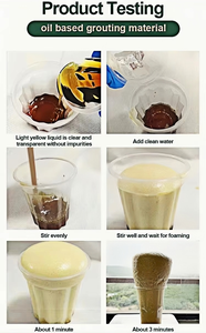 Agente Espumante de <span class=keywords><strong>Poliuretano</strong></span> para Inyección, Impermeabilizante para Construcción, Alta Resistencia, Duradero, Ecológico, Líquido para Sótanos - Product Image 4