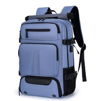Sac à dos en denim unisexe pour voyage en plein air, imperméable, respirant, grande capacité, multifonctionnel, pour ordinateur portable, Air