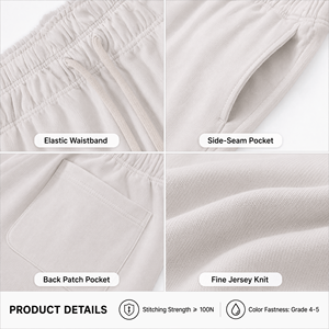 Shorts d'été pour femmes en coton 320 GSM, délavés à l'acide, style vintage, effet usé, coupe ample, grande taille, de créateur, en coton épais de luxe - Product Image 2