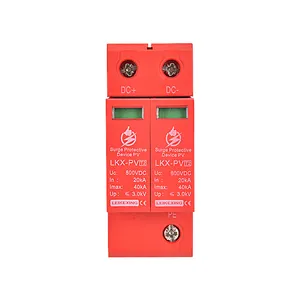 Dc Protection Devices with Contact Led Spd leikexing Spd Pv 2P 800v Surge Protector Protective Device