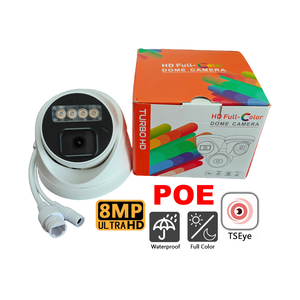 Full Color 8MP 4K <b>Motion</b> Detection Dual Light Night Vision Indoor Home IP Dome <b>Camera</b> with Memory Card WiFi POE Security <b>Camera</b> - Product Image 1