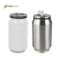 Ti3-sonde — gobelet en verre isolé pour Sublimation, bouteilles d'eau, à Double paroi, 500 ml, 14oz, Soda, Cola, blanc, prêt à emporter