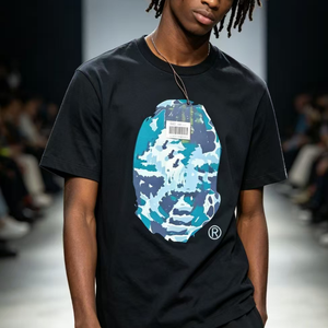 Camiseta Moderna de Estilo Urbano, Diseño Creativo, Ajuste Cómodo, Perfecta para Quienes Aman la Moda Única - Product Image 4