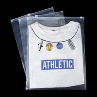 Sac en PVC transparent givré de haute qualité avec fermeture éclair et logo personnalisé pour l'emballage de vêtements et de sous-vêtements
