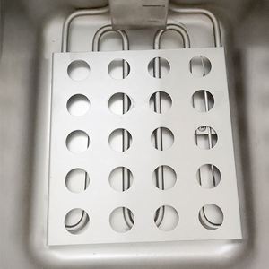 Friteuse électrique professionnelle en acier inoxydable à deux cuves et deux paniers, machine à friture pour frites, capacité 4L*2, 2KW*2 - Product Image 4