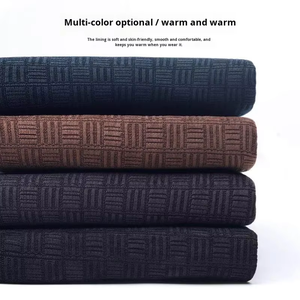 เสื้อสเวตเตอร์ไหมพรมคอวี แขนยาว สำหรับผู้ชาย ออกแบบเองตามสั่งจากโรงงานในฤดูหนาว - Product Image 2