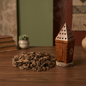 Sanai Tahlil Safa N° 90 Accessoire en bois naturel pour diffuseur d'huiles essentielles, artisanat d'aromathérapie, décoration parfumée - Product Image 3