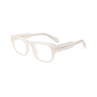 Gafas Ópticas Cuadradas de Acetato con Montura Completa, Estilo Vintage, Unisex, para Lectura, Aptas para Todas las Formas de Rostro, Fabricante OEM