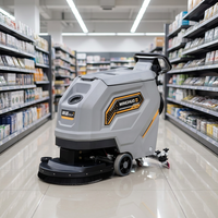 MINGNUO MN-V52 Autolaveuse autoportée certifiée CE 500 mm 24 V LiFePO4 pour nettoyage de carrelage époxy et marbre – Vente directe usine