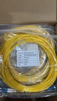 Câble de raccordement LC UPC vers LC UPC monomode duplex, 1 mètre, câble de raccordement à fibre optique SM 9/125μm