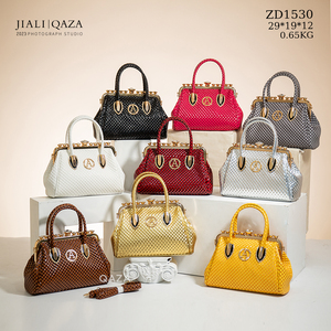 Borsa da sera di lusso QAZA borsa nuova modello in rilievo con principale Femme De Luxe Cuir Nylon e fodera in PU nuovo Design - Product Image 6