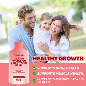 VitaSpring Magnésium <span class=keywords><strong>Calcium</strong></span> <span class=keywords><strong>Zinc</strong></span> <span class=keywords><strong>et</strong></span> Vitamine D3 – Complément Liquide pour la Santé Immunitaire – Boisson Liquide Orale OEM <span class=keywords><strong>Calcium</strong></span> Magnésium <span class=keywords><strong>Zinc</strong></span> - Product Image 2
