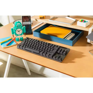 Original Logitech Signature K855 Wireless Mechanical TKL <b>Keyboard</b>, Compact 84 Keys Office Typing <b>Keyboard</b> for Windows Mac Laptop - Product Image 5