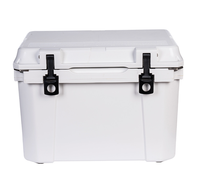 Glacière isotherme portable 35L pour extérieur, camping, pêche, kayak, pique-nique, en LLDPE